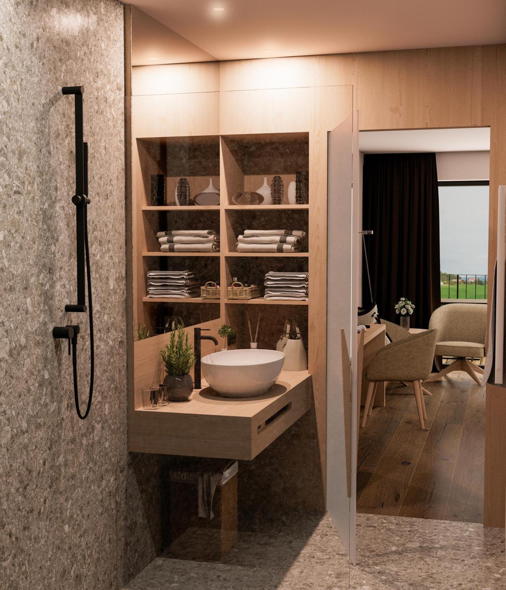 Hotel Alpenflora カステルロット 部屋 写真