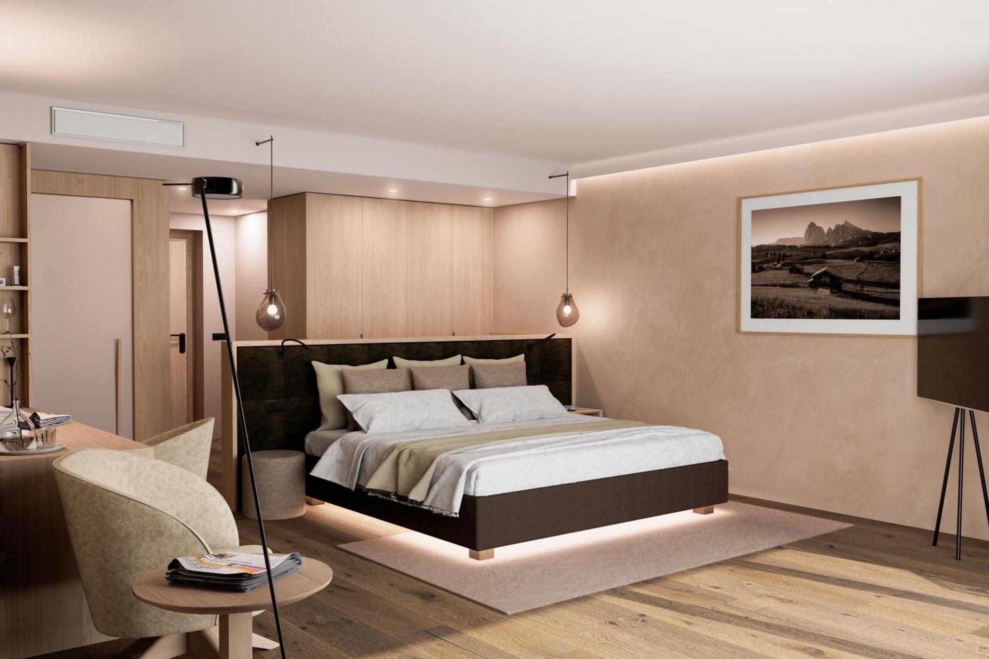 Hotel Alpenflora カステルロット 部屋 写真