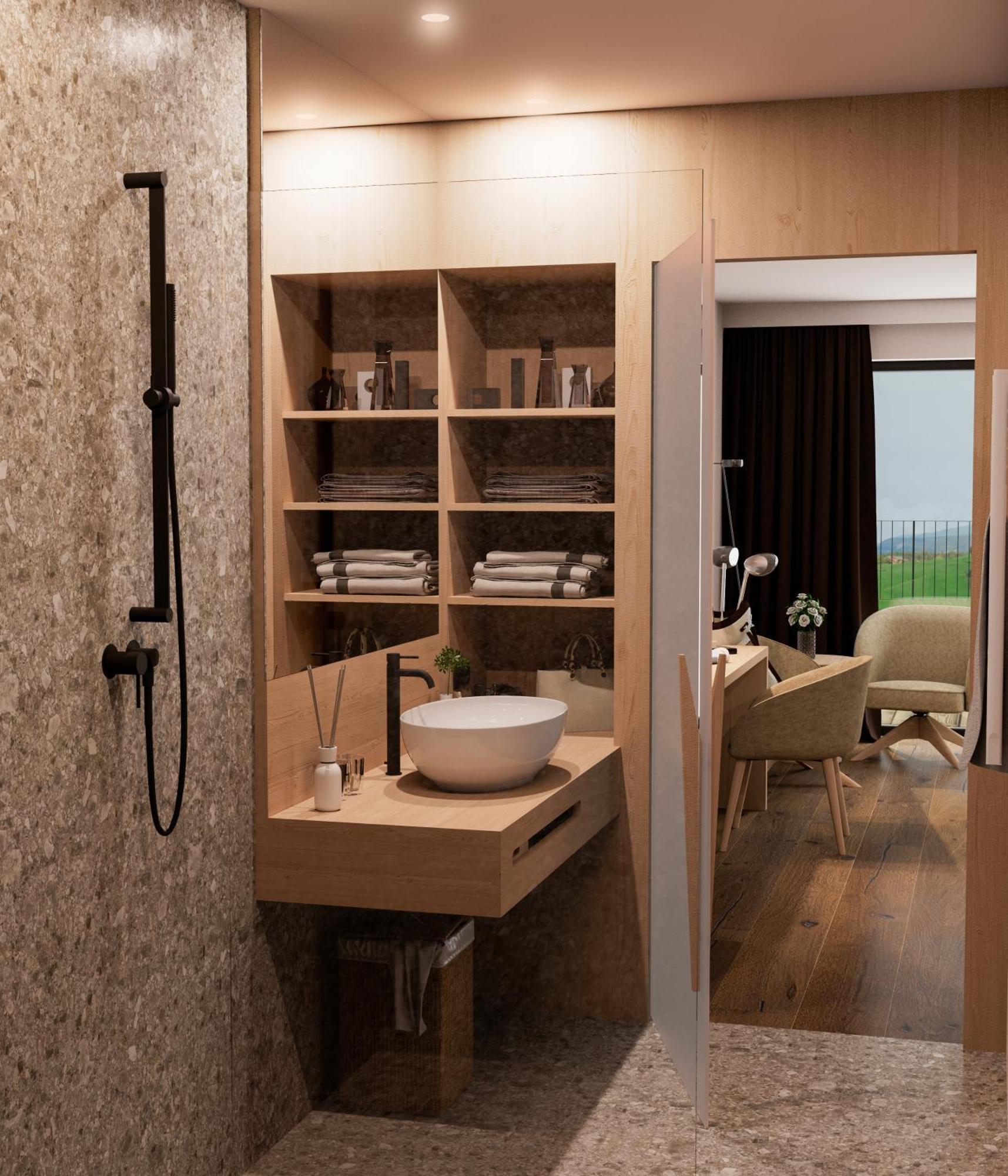 Hotel Alpenflora カステルロット 部屋 写真