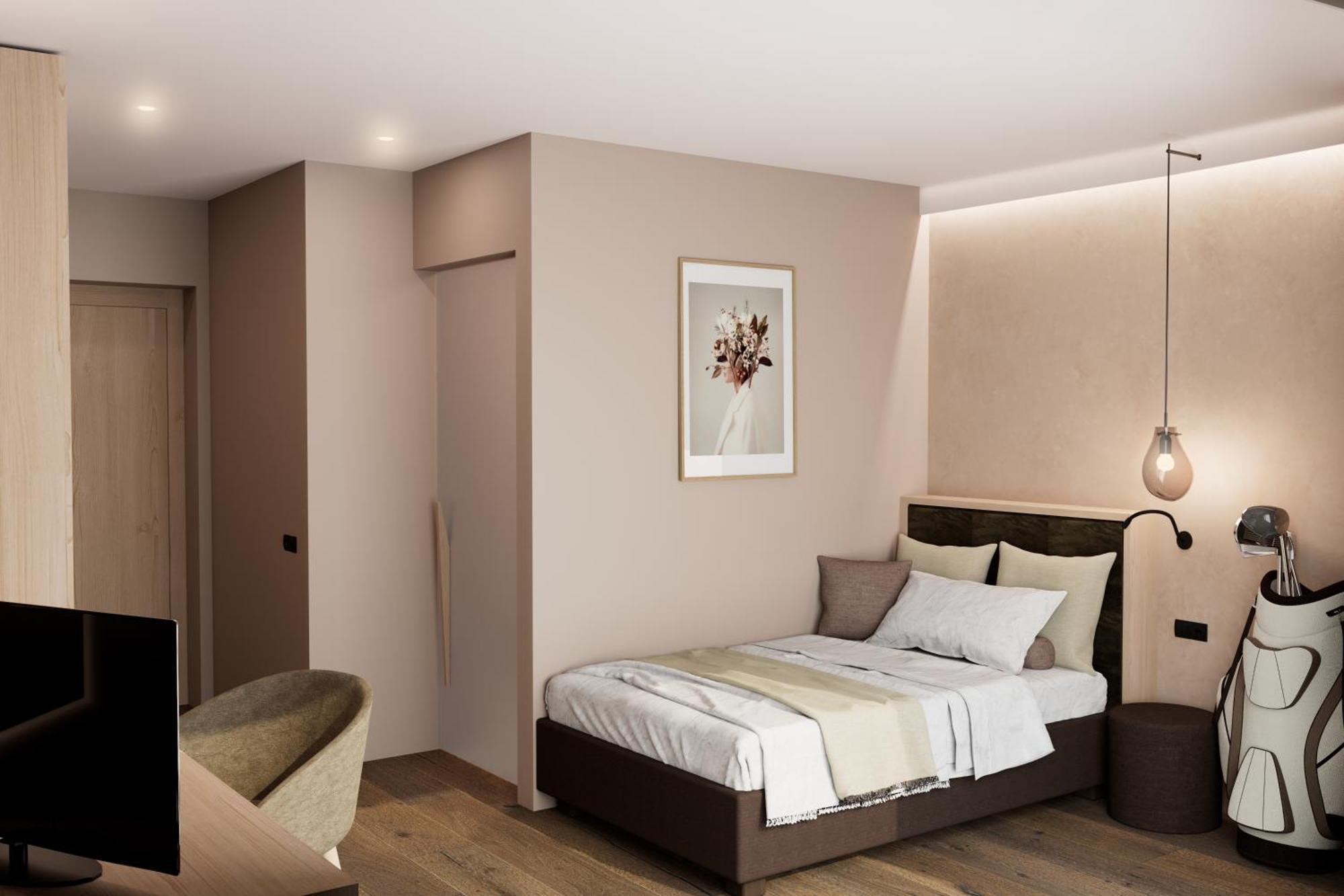 Hotel Alpenflora カステルロット 部屋 写真